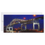 Blatnik Bridge Night Full Color Rack Card