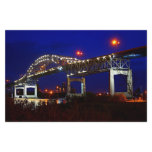 Blatnik Bridge Night Stationery Paper