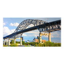 Blatnik Bridge Personalized Photo Card