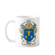 Blau Family Crest mugs