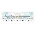 Blau Schwarz Doggen Karten business cards