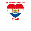Blau t-shirts