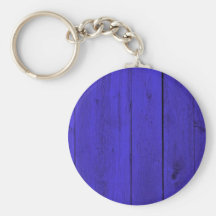 blaue Holzwand Keychain
