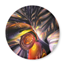 Blaze Abstract Magnet
