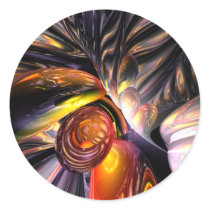 Blaze Abstract Sticker