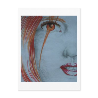 Blaze by Dreamsparkle Postcard by sarmynpetrelli