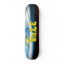 blazed out board skate deck