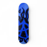 Blazin' Anarchy-New Logo-Blue Crush Board Skate Decks