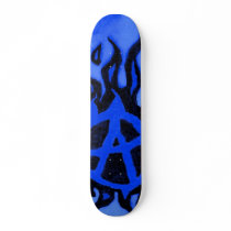 Blazin' Anarchy-New Logo-Blue Crush Board skateboards