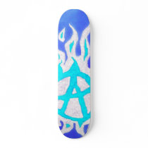 Blazin' Anarchy-New Logo-Ice Flame Board skateboards