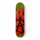 Blazin' Anarchy-New Logo-Inverted Board Skate Board Decks