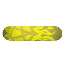 Blazin' Anarchy-New Logo-Yellow Fever Board Skateboard