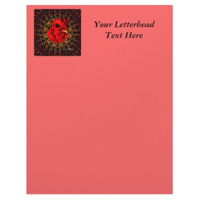 Blazing Brahma Letterhead by diane_jacky