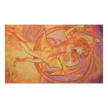 Blazing Solaris Rectangle Sticker