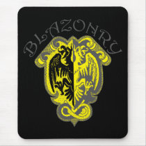 Blazonry Dark mousepads