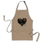 Bleak Heart Gothic Valentine Aprons