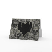 Bleak Heart Gothic Valentine Card