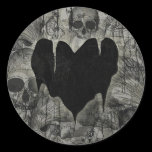 Bleak Heart Gothic Valentine Sticker
