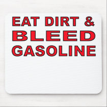 Bleed Gasoline - Dirt Bike Motocross Mousepad mousepads
