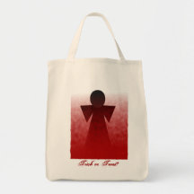 Bleeding Angel Halloween Trick or Treat Bag