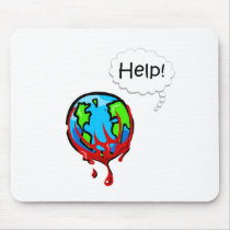 Bleeding Earth 2 mousepads by CelebrationZazzle Bleeding Earth 2 mousepads