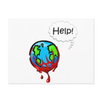 Bleeding Earth 2 postcards