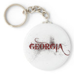 Bleeding Grunge Georgia Keychain