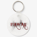 Bleeding Grunge Hawaii Keychain