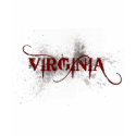 Bleeding Grunge Virginia T-Shirt Womens