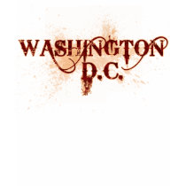 Bleeding Grunge Washington DC T-Shirt by PheteFirst Bleeding Grunge Washington DC T-Shirt