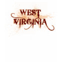 Bleeding Grunge West Virginia T-Shirt