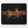 Bleeding Grunge Wyoming Mousepad Dark