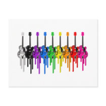 Bleeding Guitars postcards by oldrockerdude Bleeding Guitars postcards