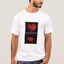 Bleeding Heart Black t-shirts