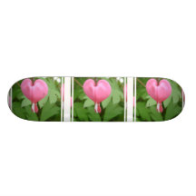Bleeding Heart Blossom Skateboard