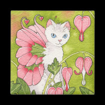Bleeding heart catterfly magnet