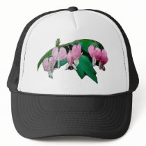 Bleeding Heart Flowers hats