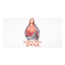 Bleeding Heart Liberal Jesus photo cards