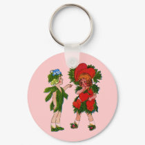 Bleeding-Heart & Live-Forever keychains