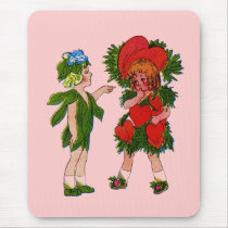Bleeding-Heart & Live-Forever mousepads