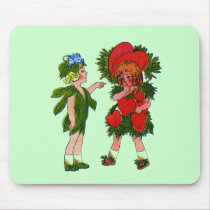 Bleeding-Heart & Live-Forever mousepads