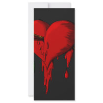 Bleeding Heart rack cards by RoboInvisaBunny Bleeding Heart rack cards