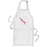 Bleeding Hearts Apron