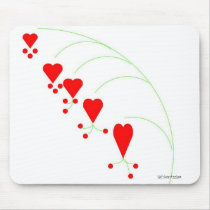 Bleeding Hearts Mousepad