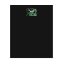 Bleeding Hearts. Pink Flowers. Full Color Flyer
