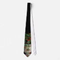 "Bleeding Hearts Pot" Tie by CaroleArt "Bleeding Hearts Pot" Tie