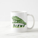 Blend Like a chameleon mugs by burntright Blend Like a chameleon mugs