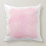 Blends of light Pink, Cloud Border Pillow