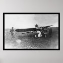 Bleriot's Flight Over the English Channel 1909 posters