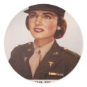 Bless Our Female Military stickers